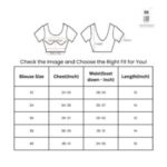 Handloom Cotton Blouse with Maroon Hand Embroidery - Image 3
