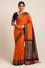 Pure Kanchipuram Silk Saree (4) - Image 4