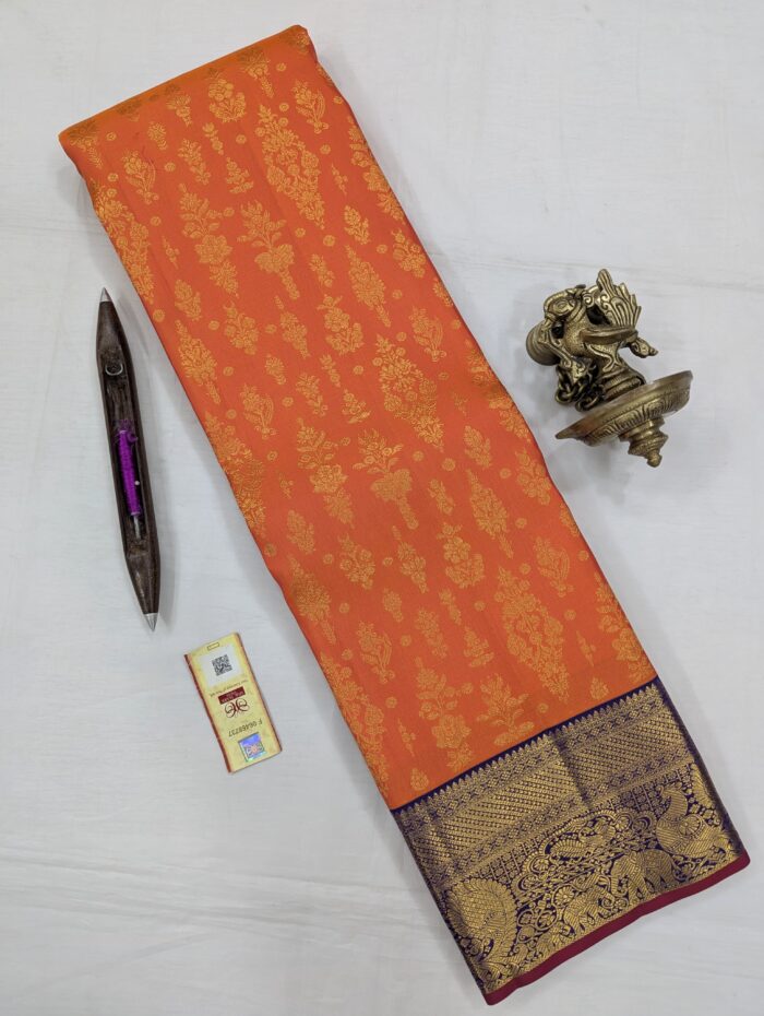 IMG-20250725-WA0421 Pure Kanchipuram Silk Saree (4) - Image 1