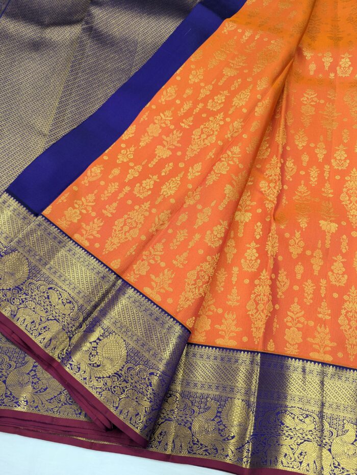 Pure Kanchipuram Silk Saree (4) - Image 2