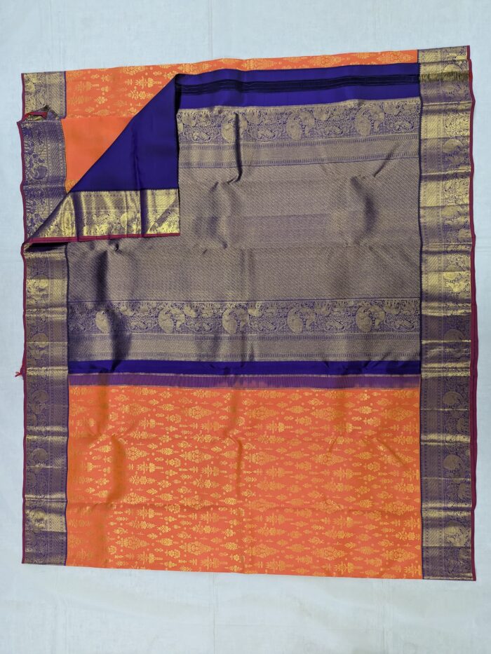 Pure Kanchipuram Silk Saree (4) - Image 3
