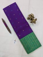 Pure Kanchi Silk Purple Saree (10)