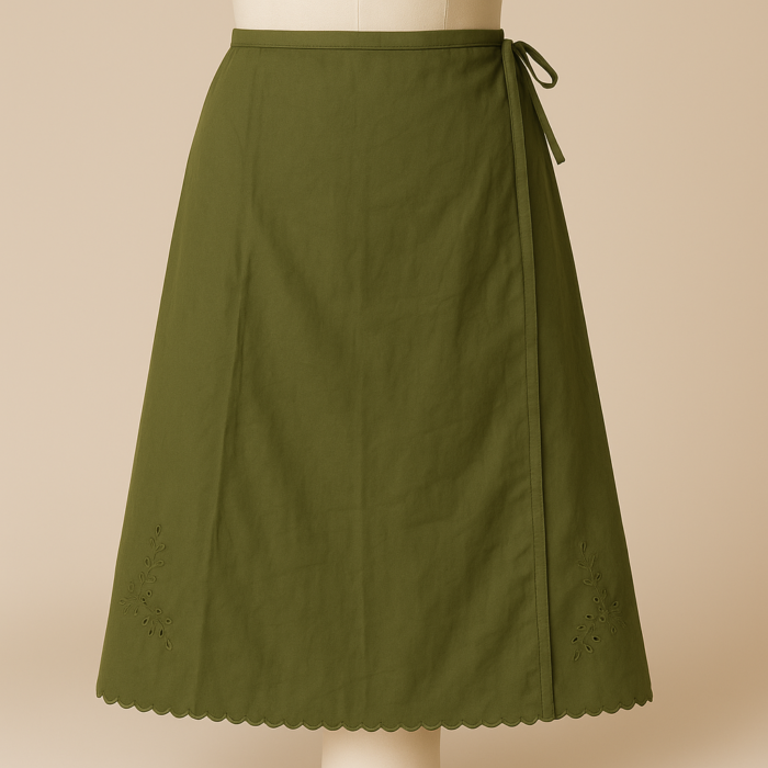 15cbbd8b-44f2-4345-9f14-f1ed0d4d457b Pure Cotton Olive Green Inskirt (8) - Image 1