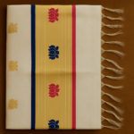 Kerala Handloom Lotus Motif with Golden Kasavu Saree (17) - Image 2