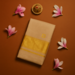 Kerala Handloom Golden Kasavu Saree (26)