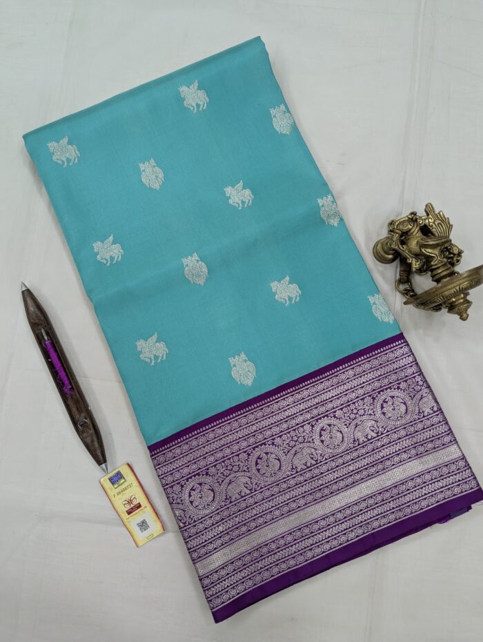 IMG-20250725-WA0456 Pure Kanchipuram Silk Saree (17) - Image 1