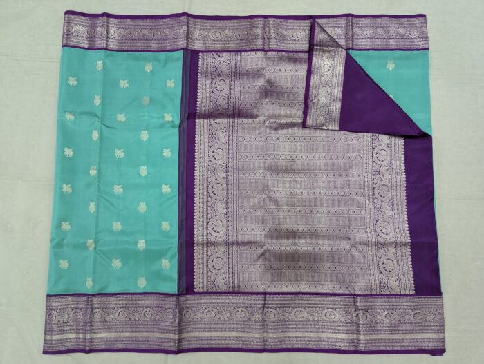 Pure Kanchipuram Silk Saree (17) - Image 3