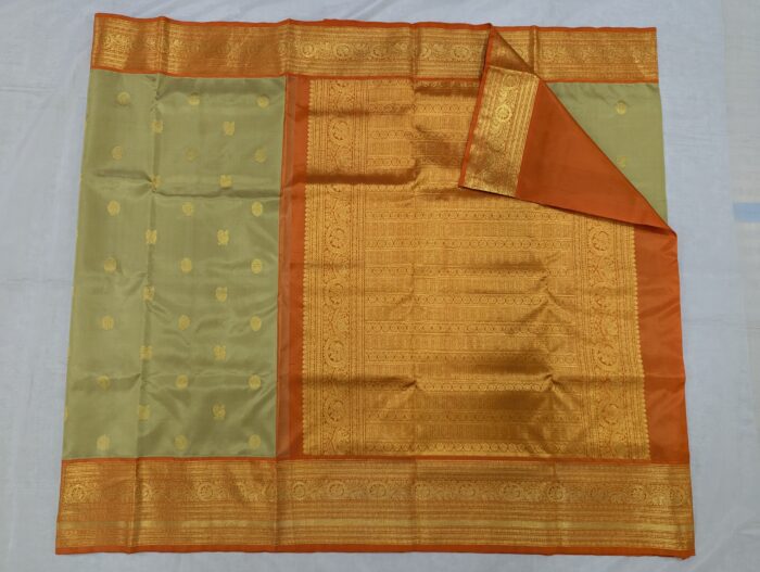 Pure Kanchipuram Silk Saree (18) - Image 3