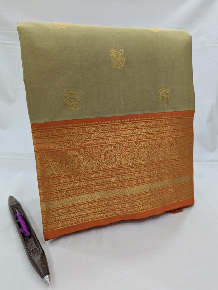 Pure Kanchipuram Silk Saree (18) - Image 2