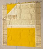 Pure Kanchipuram Beige Silk Saree (27) - Image 4