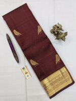 Pure Kanchipuram Pink Silk Saree (32)