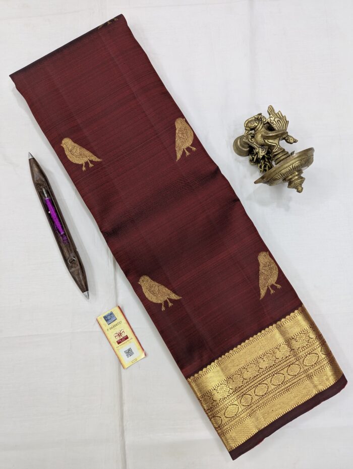 IMG-20250802-WA0734 Pure Kanchipuram Pink Silk Saree (32) - Image 1
