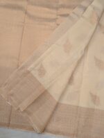 Pure Sandal with Golden Kanchipuram Silk Saree (35) - Image 4