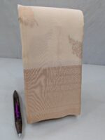 Pure Sandal with Golden Kanchipuram Silk Saree (35) - Image 2