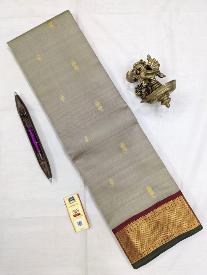 WhatsApp Image 2025-08-02 at 17.18.08_f898e592 Pure Kanchipuram Beige Silk Saree (22) - Image 1