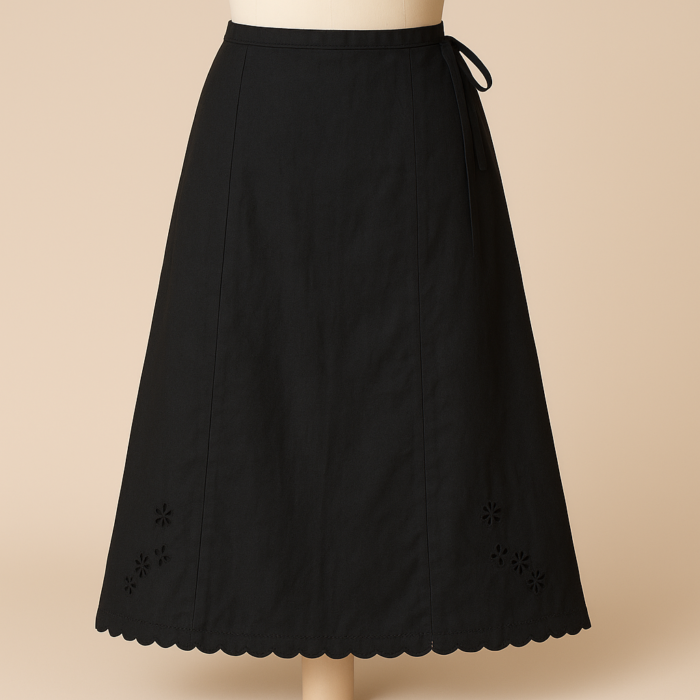 a23b6c5d-2ad0-44ee-bb9e-4dc24d533efe Pure Cotton Black Inskirt (2) - Image 1