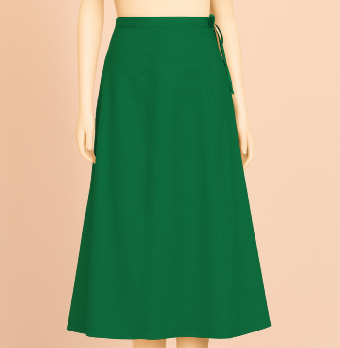 dfe6aeab-0e81-4c7f-a302-000bd635b4de Pure Cotton Plane Green Inskirt (10) - Image 1