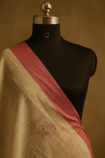 Off-white Hand Embroidery Dupatta (14) - Image 2