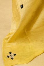 Yellow Hand Embroidery Dupatta (1) - Image 2