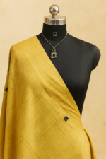 Yellow Hand Embroidery Dupatta (1) - Image 3