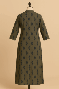 Handloom Cotton Kurta - Image 2