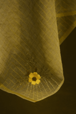 Golden Zari Organza Dupatta (5) - Image 3