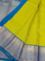 Yellow Kanchipuram Silk Saree (54) - Image 3