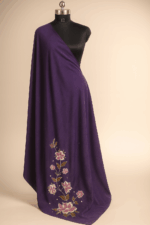 Violet Hand Embroidery Dupatta (9)