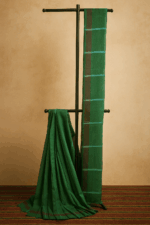Green and Red Balaramapuram Cotton Saree (2)