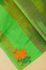 Green Hand Embroidery Dupatta (12) - Image 3