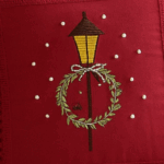 Lantern Wreath Crochet Cushion Cover (16*16 inches) - Image 2