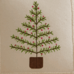 Snow Pine Crochet Cushion Cover (16*16 inches) - Image 2