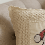 Jolly Santa Crochet Cushion Cover (16*16 inches) - Image 2