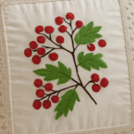 Jolly Santa Crochet Cushion Cover (16*16 inches) - Image 2