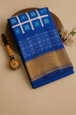 Pochampally Ikkat Silk Saree (11)