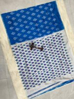 Pochampally Ikkat Silk Saree (15) - Image 2