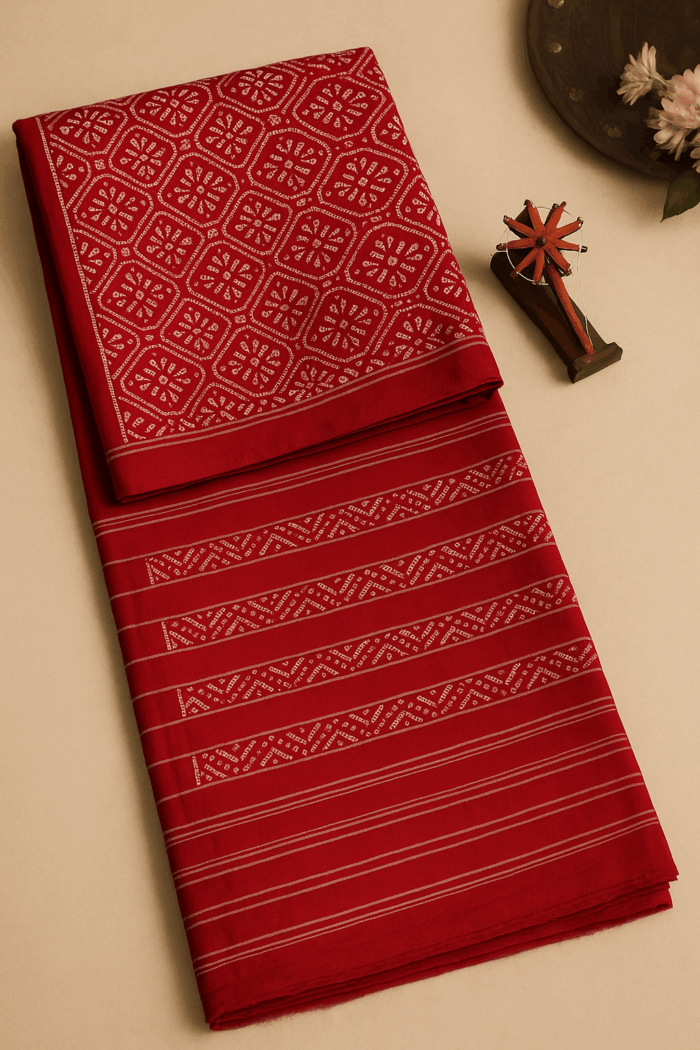 a8151cff-98f0-41d6-bad1-7c38175d129b Pochampally Ikkat Silk Saree (19) - Image 1