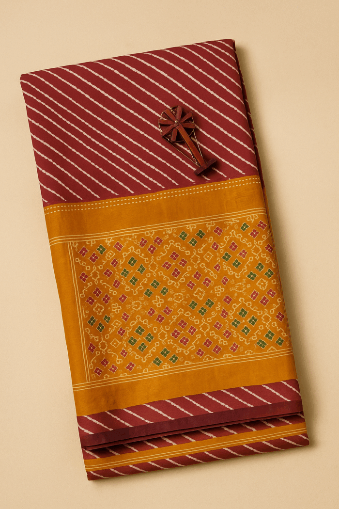b07f85b0-e9f2-4e62-9d32-5f30c4448954 Pochampally Ikkat Silk Saree (12) - Image 1