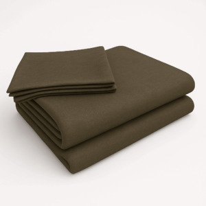 Premium 400 TC Plain Cotton Bedsheet with 2 Pillow Covers (6) - Image 3