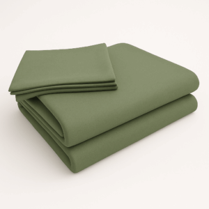 Premium 400 TC Plain Cotton Bedsheet with 2 Pillow Covers (7) - Image 3
