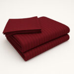 Premium 400 TC Cotton Striped Bedsheet with 2 Pillow Covers (13) - Image 3