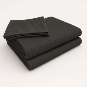 Premium 400 TC Cotton Striped Bedsheet with 2 Pillow Covers (15) - Image 3