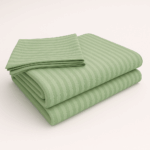 Premium 400 TC Cotton Striped Bedsheet with 2 Pillow Covers (27) - Image 3