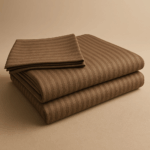 Premium 400 TC Cotton Striped Bedsheet with 2 Pillow Covers (33) - Image 3