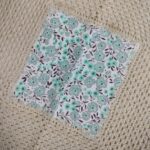 Handcrafted Mint Blossom Crochet Cushion Cover (18×18 inches) - Image 3
