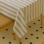 Handwoven Cotton Multicolour Striped tablecloth (15) - Image 2