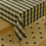 Handwoven Cotton Multicolour Striped tablecloth (23) - Image 2