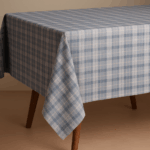 Handwoven Cotton Multicolour Striped tablecloth (7) - Image 2
