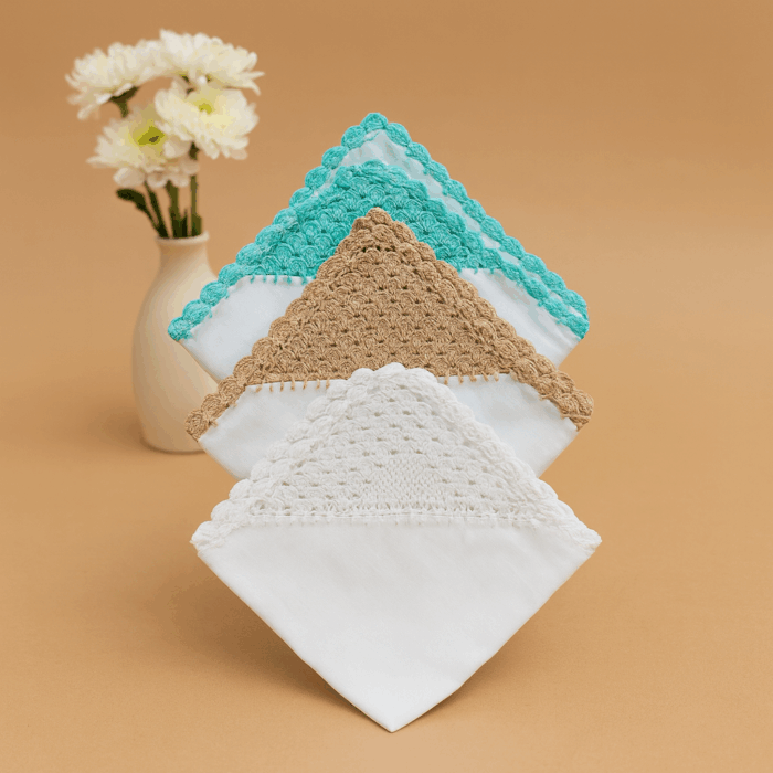 317efd4d-9845-44f1-a224-cefe4abe56c2 3 Premium Cotton Handkerchief (11 x 11 Inches) - Image 1