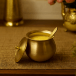 Kansa Ghee Pot - Image 3